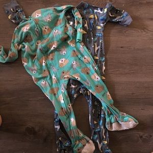 Toddler footy pjs